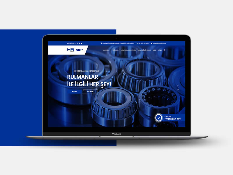 Web Sitemiz Yayında | Hakan Rulman